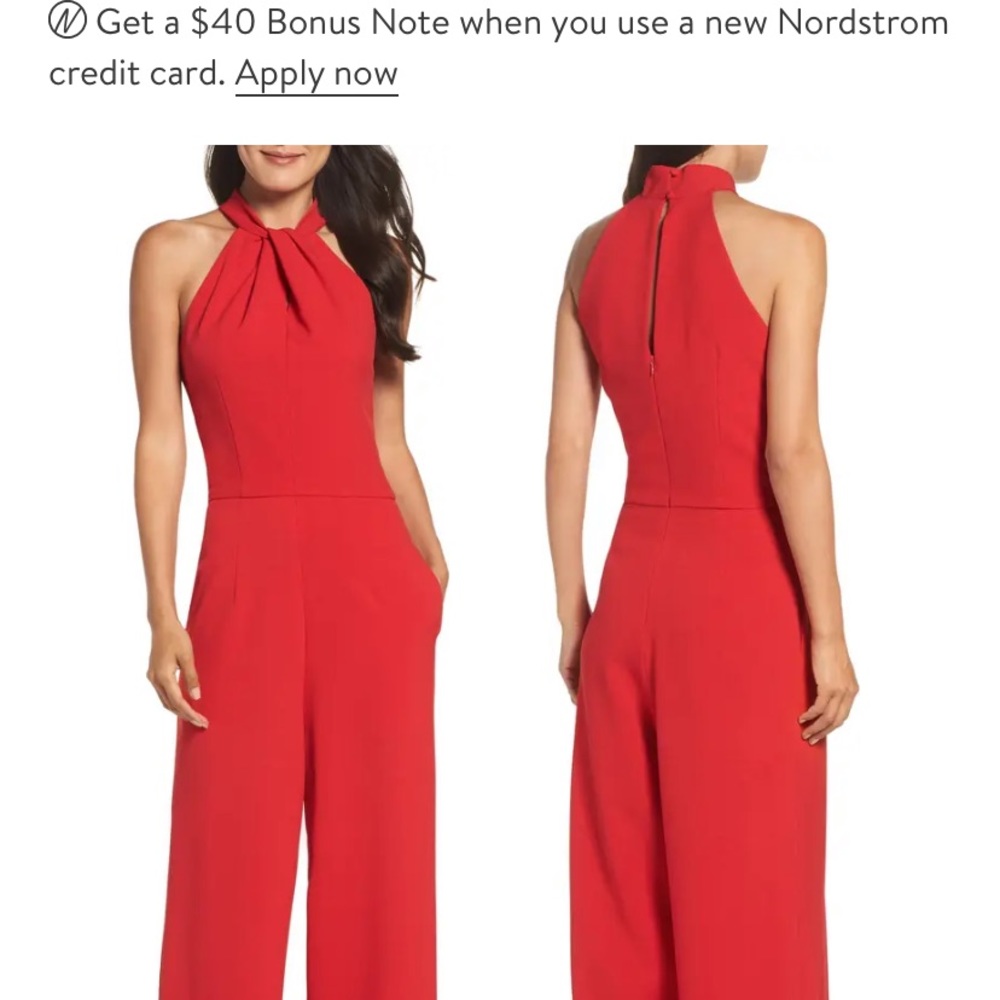 NEW Julia Jordan Magenta Jumpsuit Size 12
